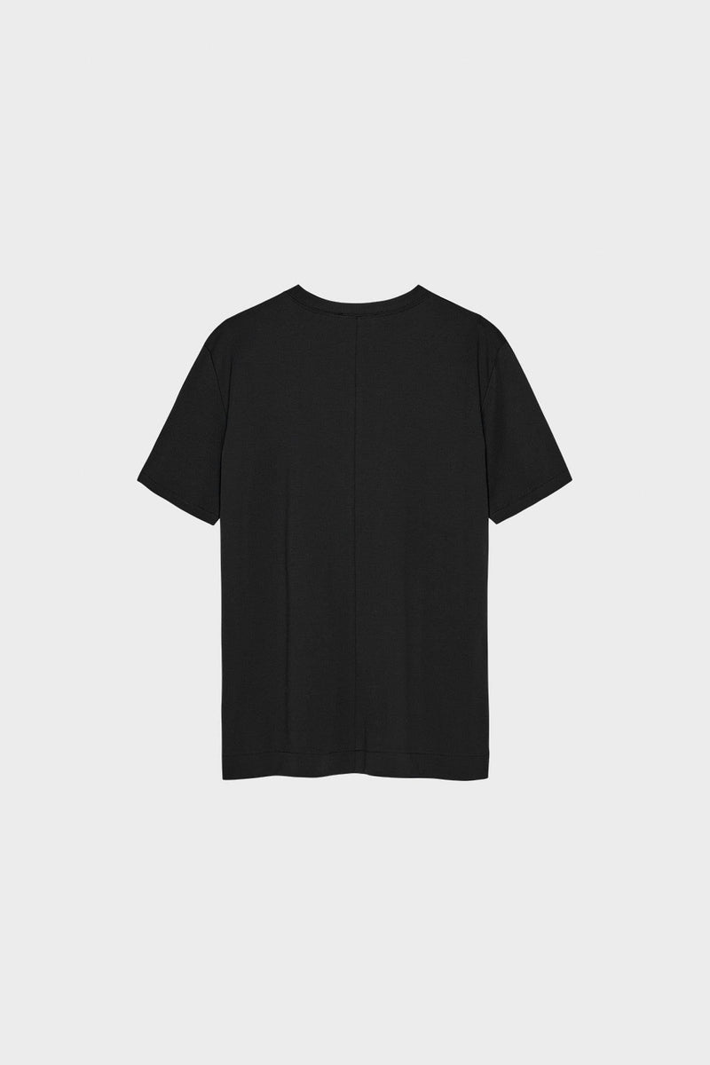 0021 Oversized T-Shirt aus Bio-Baumwolle - Black - Melagence Local