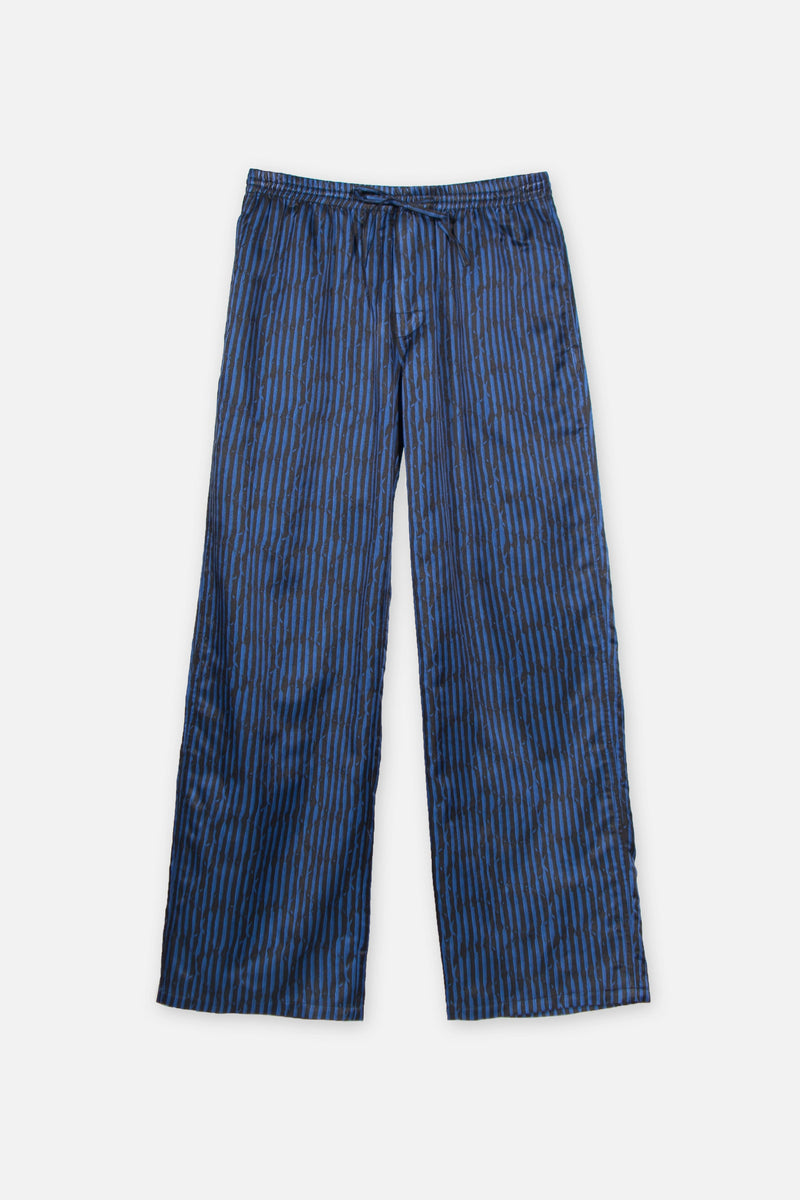 Relaxed Hose Double Vision Blackblue - Melagence Local